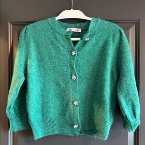 NWOT Zara Button-Up Cardigan
